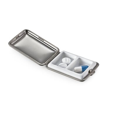 manufactum Pillendose Stahlblech Punktdekor Bestseller