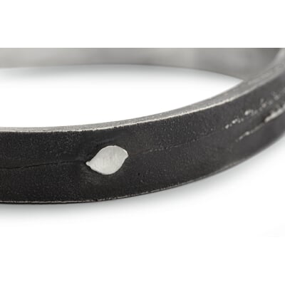 manufactum Herren-Armreif Sandguss Oxid Anthrazit Bis zu 50% Rabatt