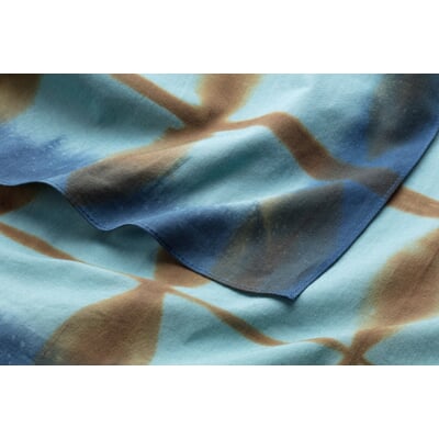 manufactum Halstuch N° 766 Aquarell Petrol-Blau Bis zu 60% Rabatt