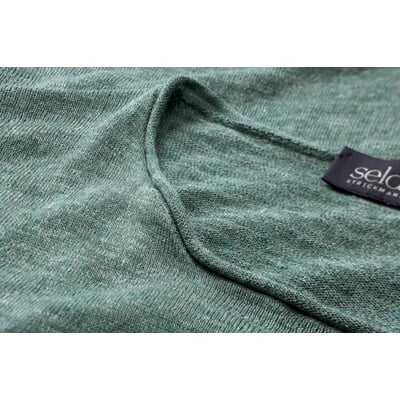 manufactum Herren-Strickpulli Grünmelange Sonderangebote