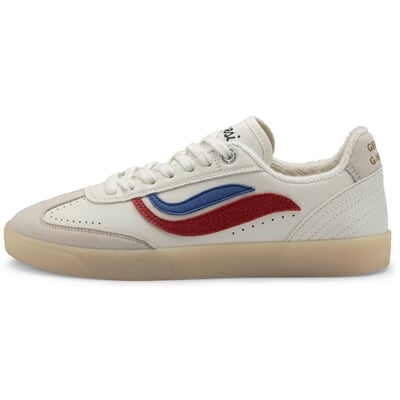 manufactum Unisex-Sneaker G-Volley Weiß-Rot-Blau VIP-Rabatte