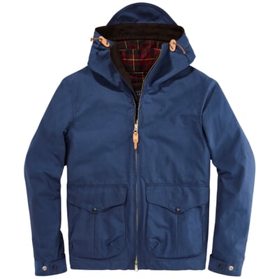 manufactum Herrenjacke Windbreaker Kobaltblau