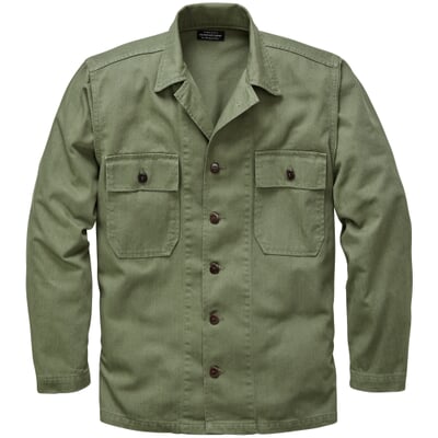 manufactum Herren-Baumwolljacke 1962 Oliv Riesige Rabatte