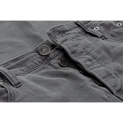 manufactum Herrenjeans Regular Slim Fit Grau Fabrikladen