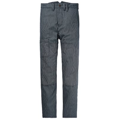 manufactum Herren-Strandhose gestreift Blau-Weiß Outlet