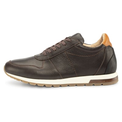manufactum Herren-Schnürhalbschuh Braunschwarz Hotsell