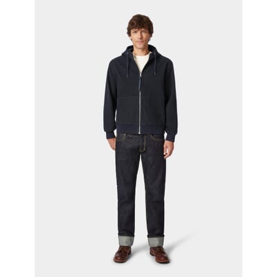 manufactum Herren-Blousonjacke mit Kapuze Navy Schlussverkauf
