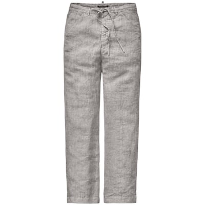 manufactum Herren-Leinenhose Graumelange