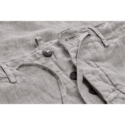 manufactum Herren-Leinenhose Graumelange Günstig kaufen
