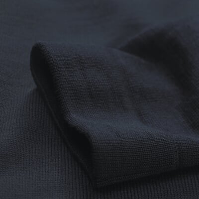 manufactum Herren-Rundhalspullover Dunkelblau Großer Ausverkauf