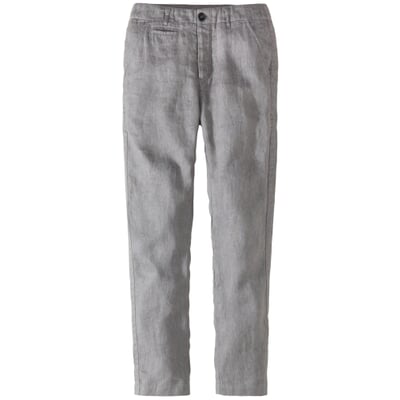 manufactum Herren-Leinenhose Graumelange
