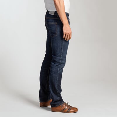 manufactum Herrenjeans Slim Straight Blau Muttertagsangebot