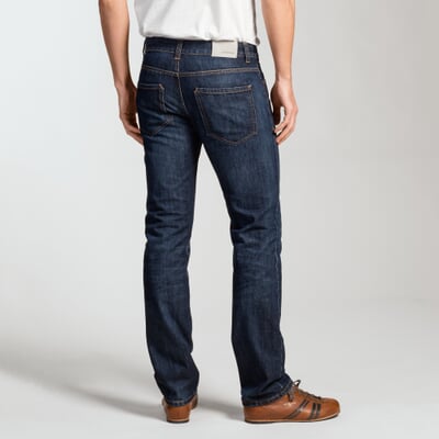 manufactum Herrenjeans Slim Straight Blau Muttertagsangebot