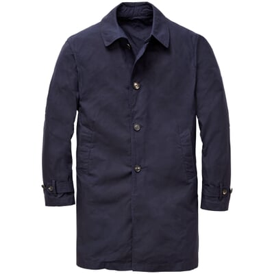 manufactum Herren-Sommermantel Dunkelblau Neueste Mode