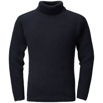 manufactum Herrenpullover Patentstrick Navy Zeitlich begrenztes Angebot