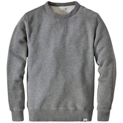 manufactum Herren-Sweatshirt Graumelange
