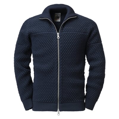 manufactum Herren-Strickjacke Navy Tägliche Deals