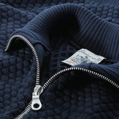 manufactum Herren-Strickjacke Navy Tägliche Deals