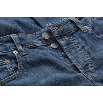 manufactum Herrenjeans Regular Bryce Denimblau Tiefpreis