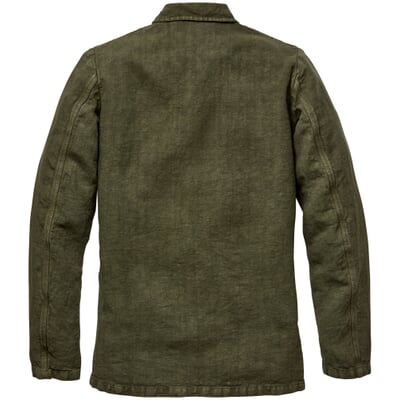 manufactum Herren-Leinenjacke Grün Kostenlose Rückgabe