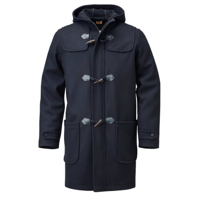 manufactum Herren-Dufflecoat Marine
