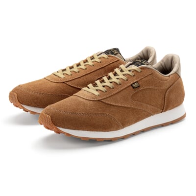 manufactum Herren-Velourssneaker Braun