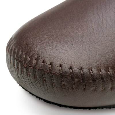 manufactum Unisex-Hausschuh Rindleder Braun Hotsell
