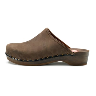 manufactum Holzschuh Nubuk Dunkelbraun Fabrik Onlineshop