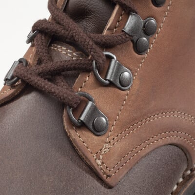manufactum Arbeitsstiefel Juchtenleder Braun Sonderangebot