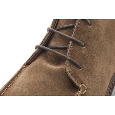 manufactum Herren-Schnürboot Rauleder Taupe Preisnachlass