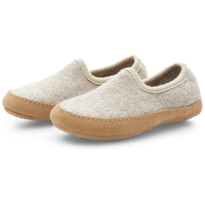 manufactum Unisex-Schlupfhausschuh Beige