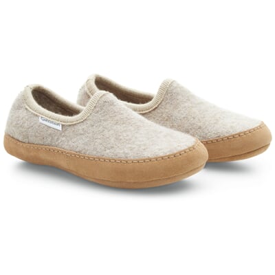 manufactum Unisex-Schlupfhausschuh Beige Cyber Monday