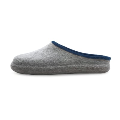 manufactum Filzpantoffel Herren Hellgraumelange Osterangebot