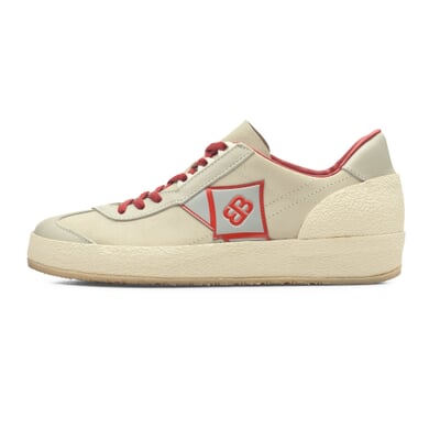 manufactum Straßenlaufschuh Natur-Rot Kauf eins, bekomm eins gratis