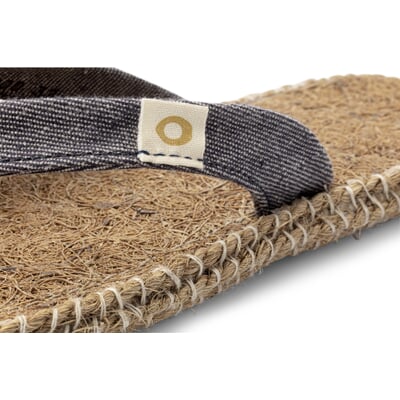 manufactum Unisex-Zehentrenner Naturfaser Denim Sonderangebote