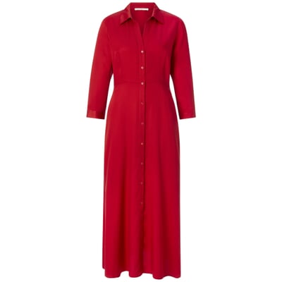 manufactum Damen-Midikleid Rot Nur für heute