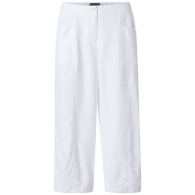 manufactum Damen-Stoffhose Weiß Sonderangebot der Fabrik