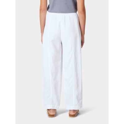 manufactum Damen-Stoffhose Weiß Sonderangebot der Fabrik