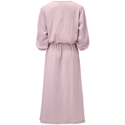 manufactum Damen-Wickelkleid Musselin Rosé Kostenloser Versand international