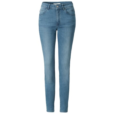 manufactum Damenjeans Mittelblau