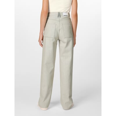 manufactum Damenhose Highwaist Hellgrün im Angebot