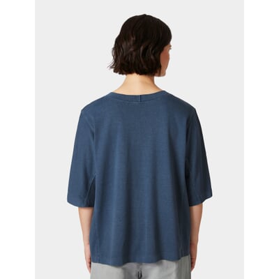 manufactum Damenshirt Halbarm Blau Fabrik Onlineshop