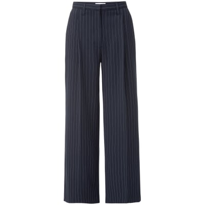 manufactum Damen-Nadelstreifenhose Blau