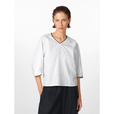 manufactum Damen-Blusenshirt Naturweiß Versandkostenfrei