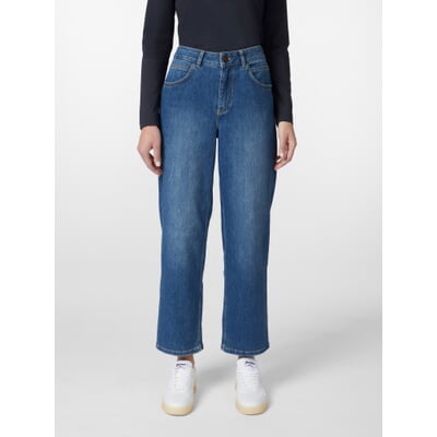 manufactum Damen-Relaxed-Jeans Blau Flash Sale