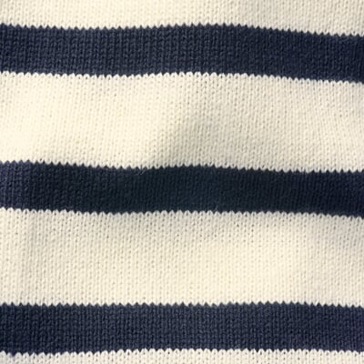 manufactum Damen-Strickpullover Natur-Marine Lagerräumung