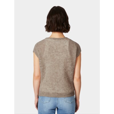 manufactum Damen-Strickpullunder Beige Wochenangebot