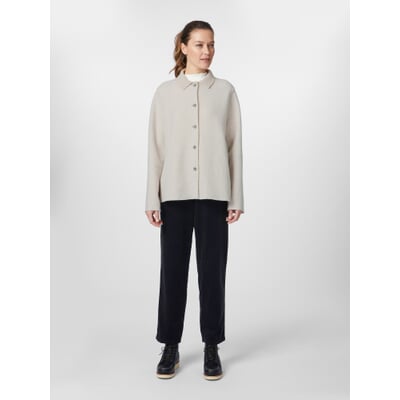 manufactum Damen-Wolljacke Naturweiß Kostenlose Rückgabe
