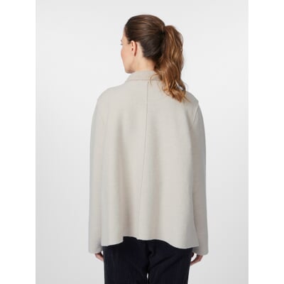 manufactum Damen-Wolljacke Naturweiß Kostenlose Rückgabe