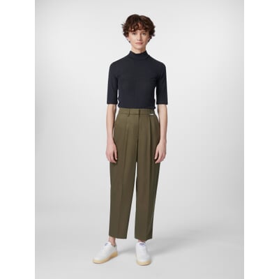 manufactum Damen-Bundfaltenhose Oliv Letzte 3 Tage